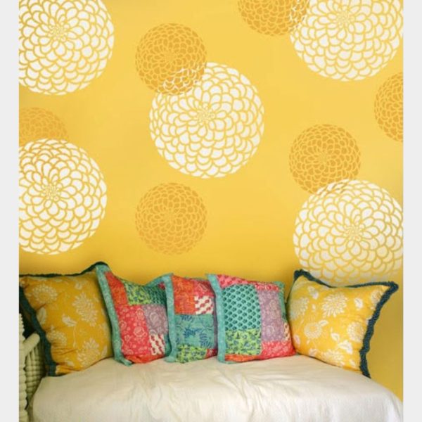 Wall stencil 138