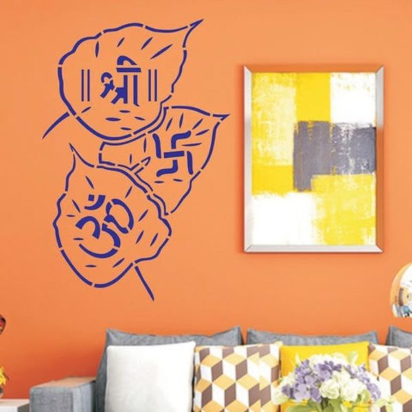 Wall stencil 134